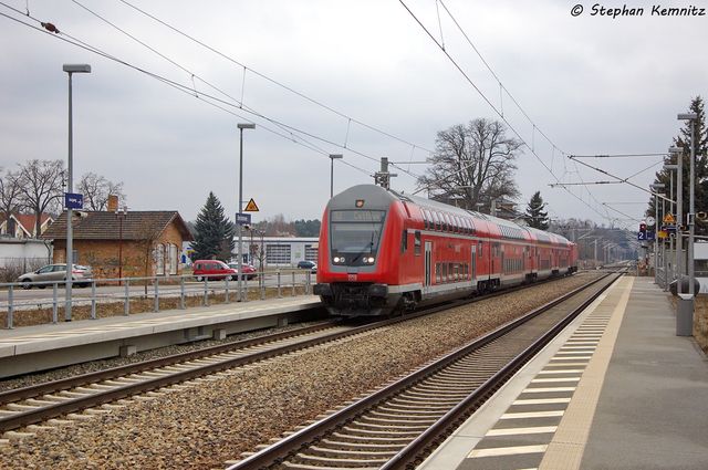 Treffen zum RE2-Halt in Bestensee