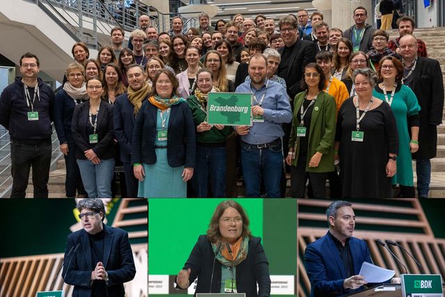 Brandenburgs Bündnisgrüne ziehen positive Bilanz des Parteitags