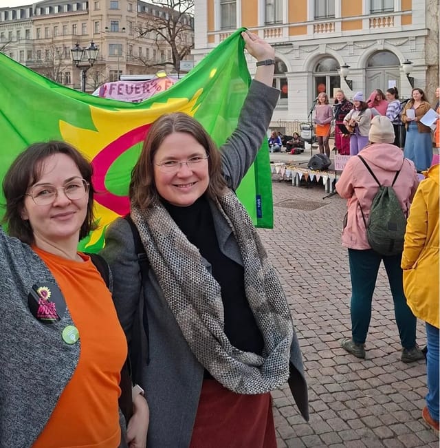 Frauenstreik in Potsdam