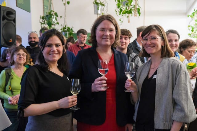 Regionalbüro Potsdam von MdB Andrea Lübcke eröffnet und Winterempfang gefeiert